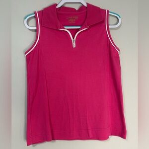 Women’s Allyson Whitmore Sleeveless Golf Top, Size PL